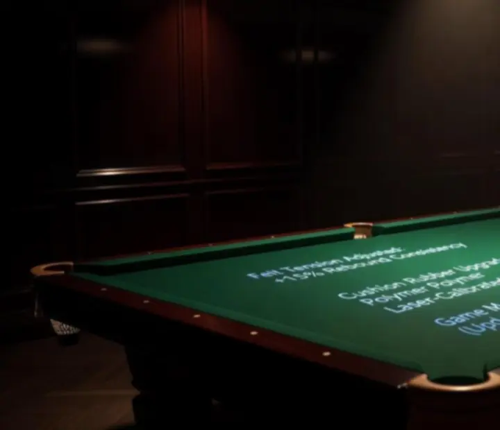 Cinematikus biliárdasztal 8 Ball Pool frissítés közben